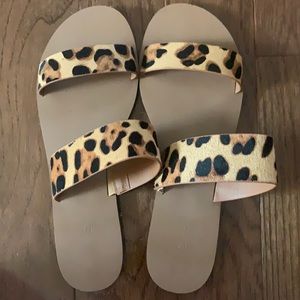 Leopard JCrew slides